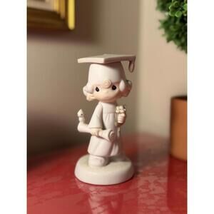 Vintage 1980 PRECIOUS MOMENTS The Lord Bless You and Keep You Girl Graduation25